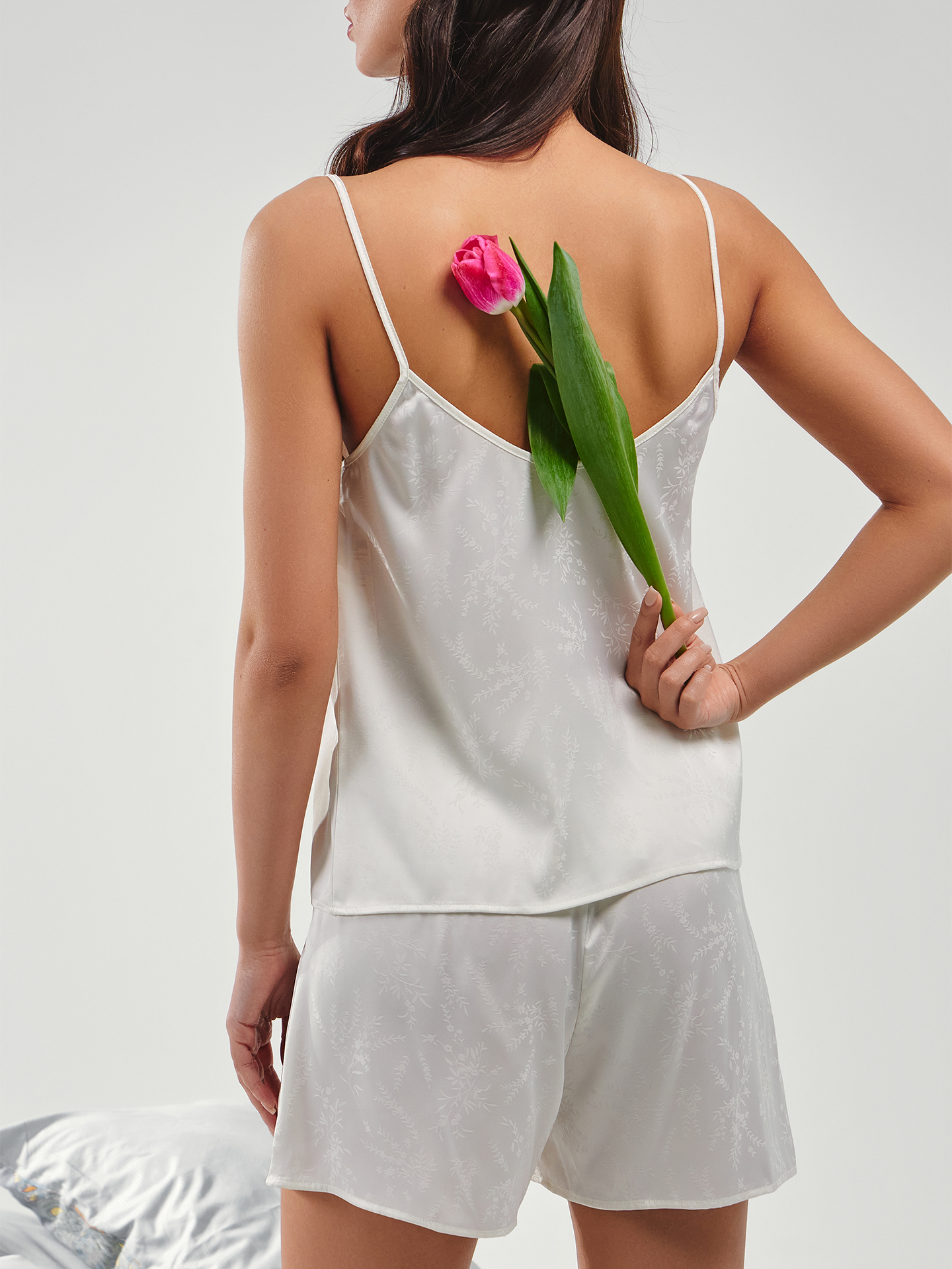 Пижама Mark Formelle (Марк Формэль) 592594/цветочки на св.молочном - фото 2