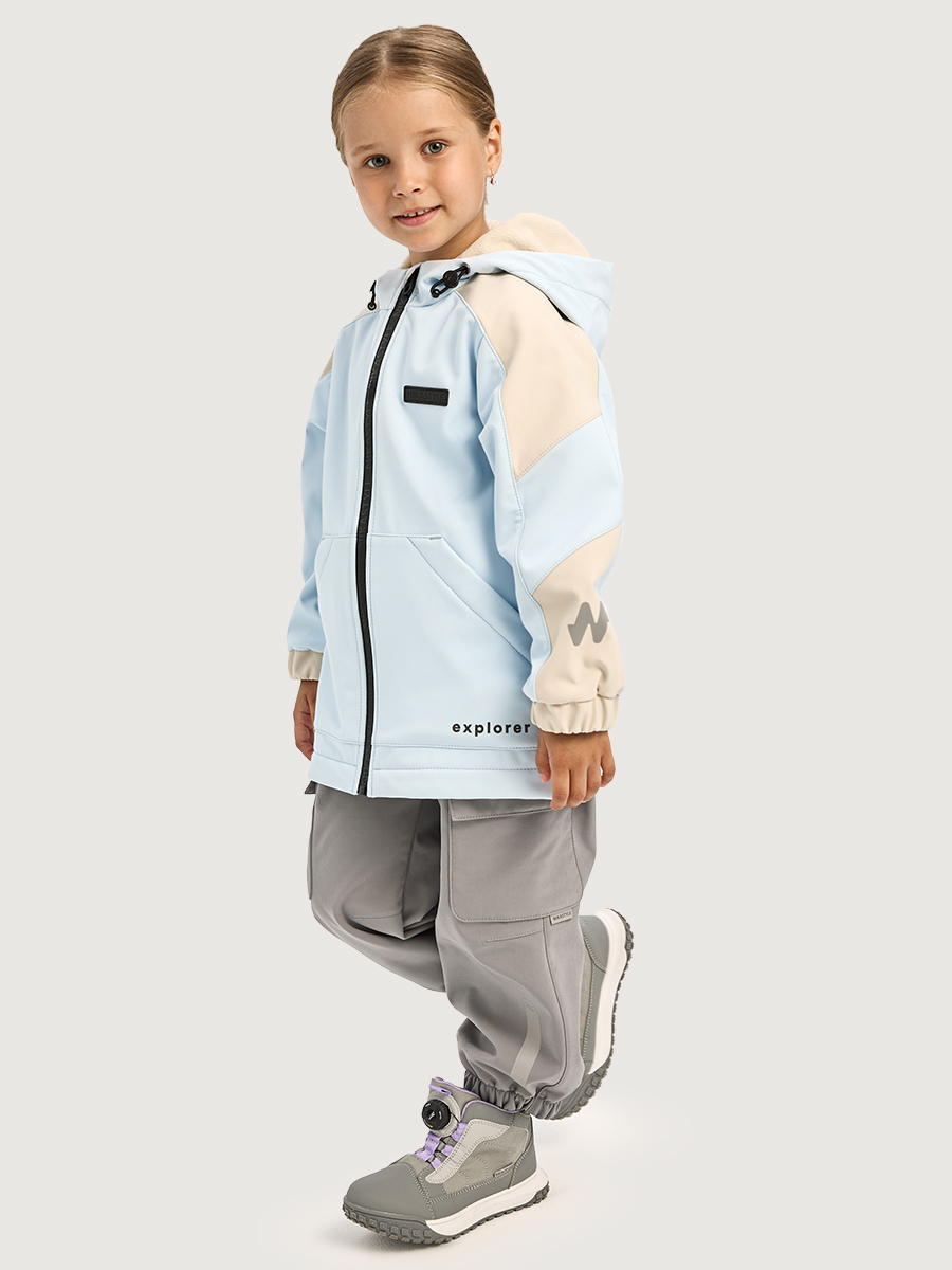 Ветровка NIKASTYLE 4л15226 небесный/кешью - фото 3