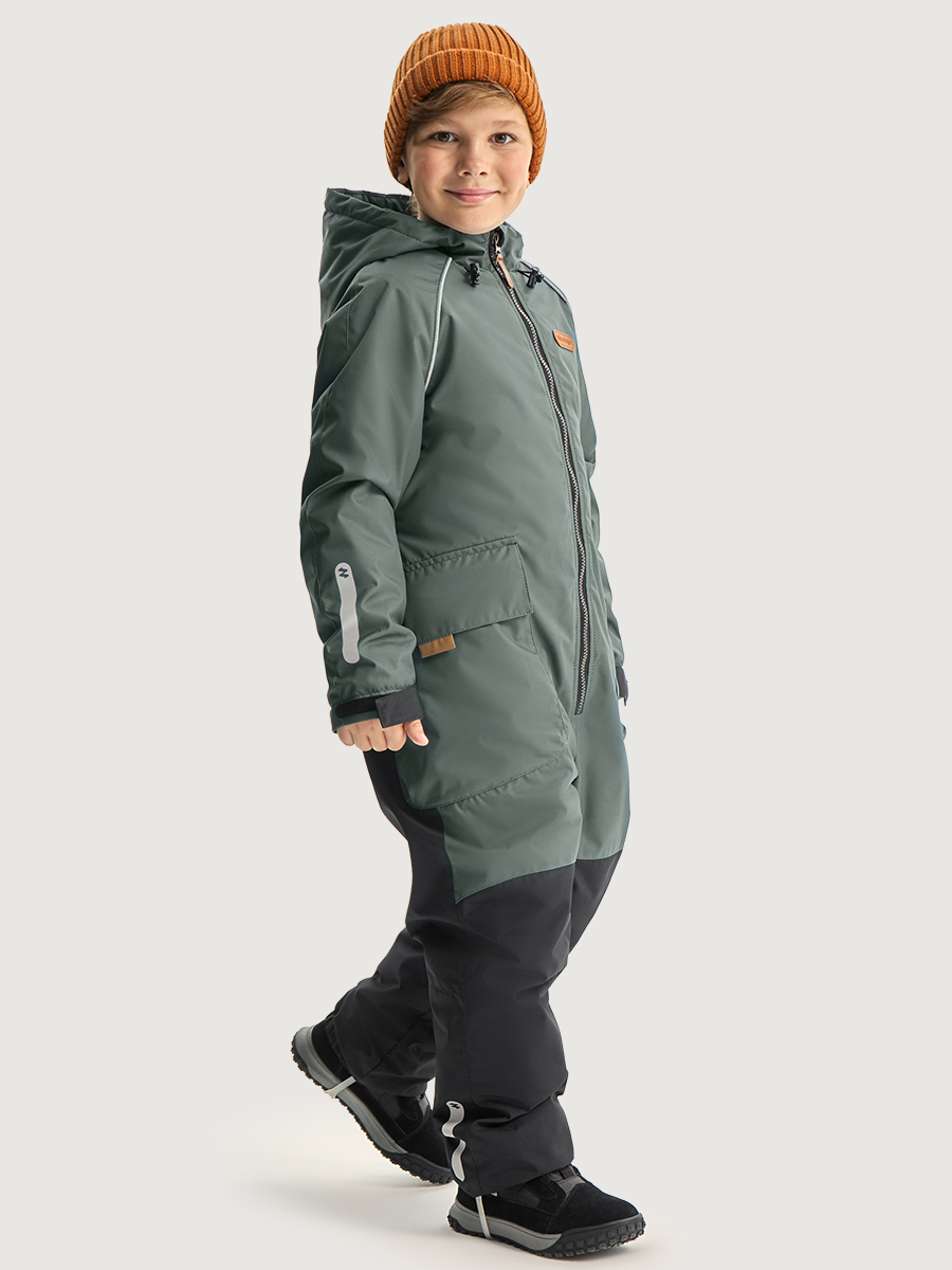 Комбинезон NIKASTYLE 8м1726 мох/черный - фото 5