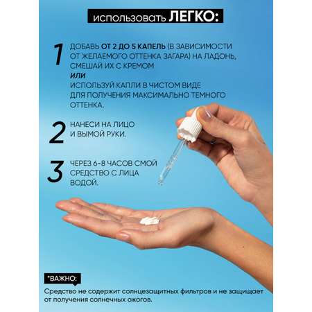 Сыворотка BEAUTIFIC TAN DROPS 30 мл