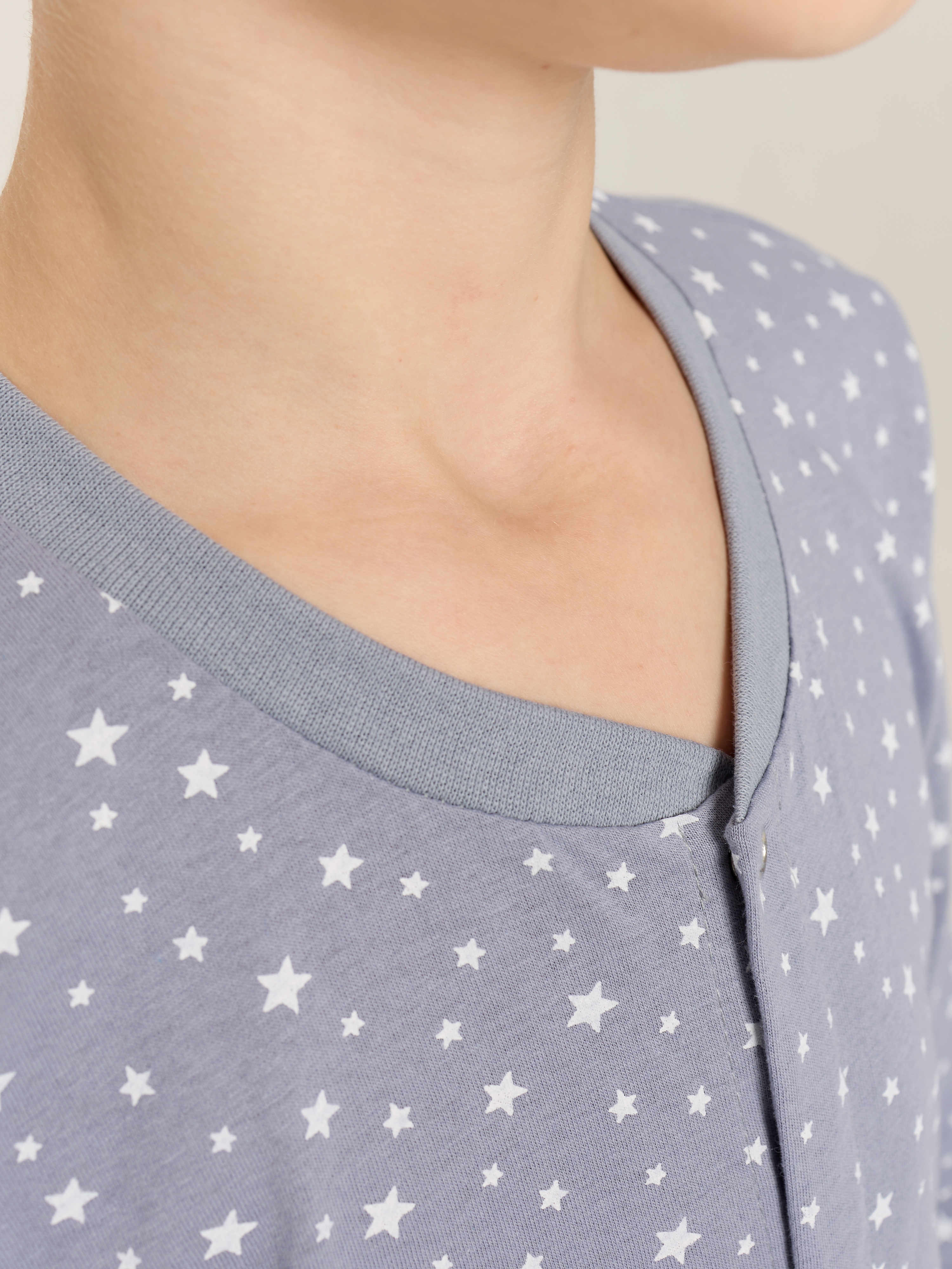 Пижама Весёлый человечек Д00113П/Звезды - фото 4