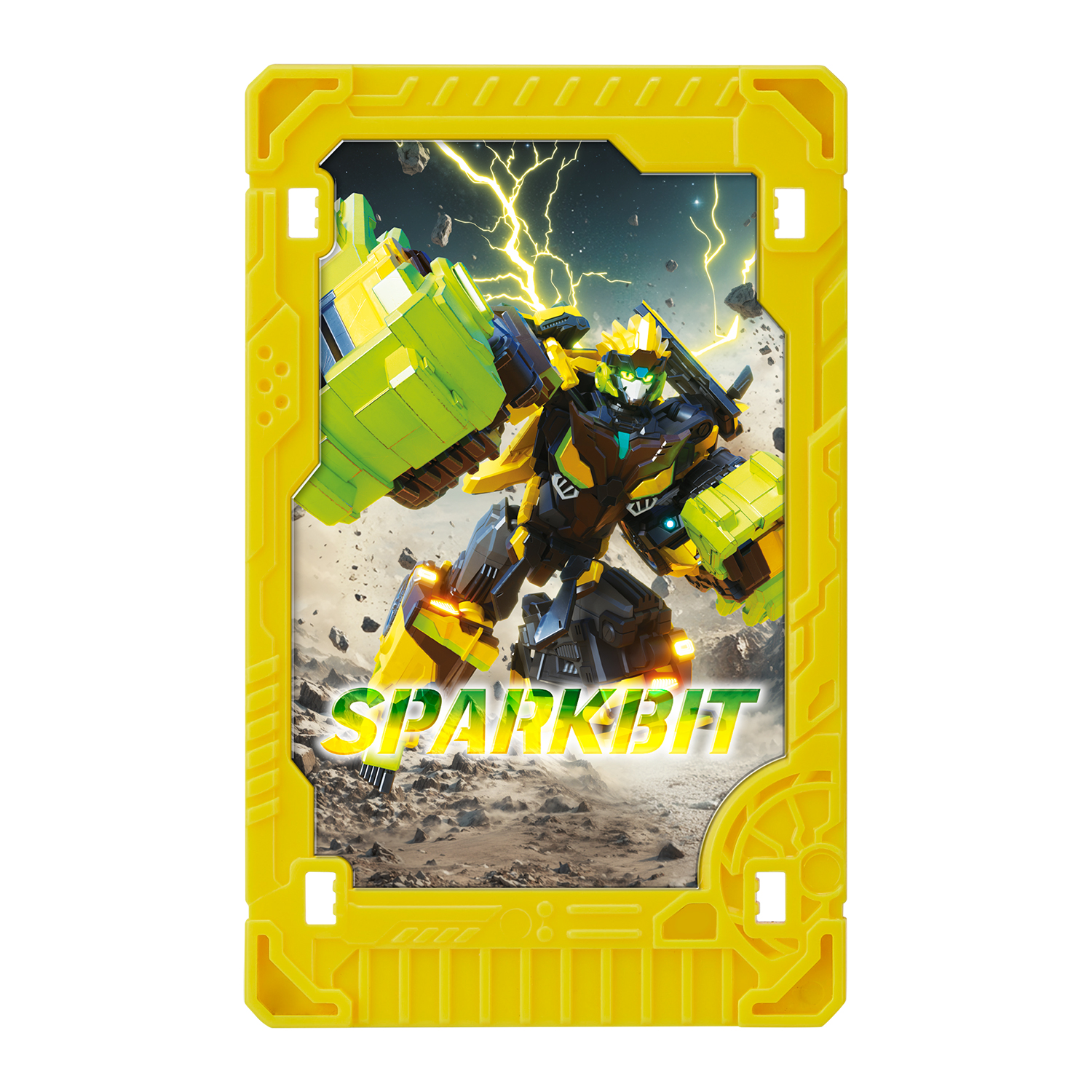 Фигурка METAL-CARDBOT Спаркбит - фото 5
