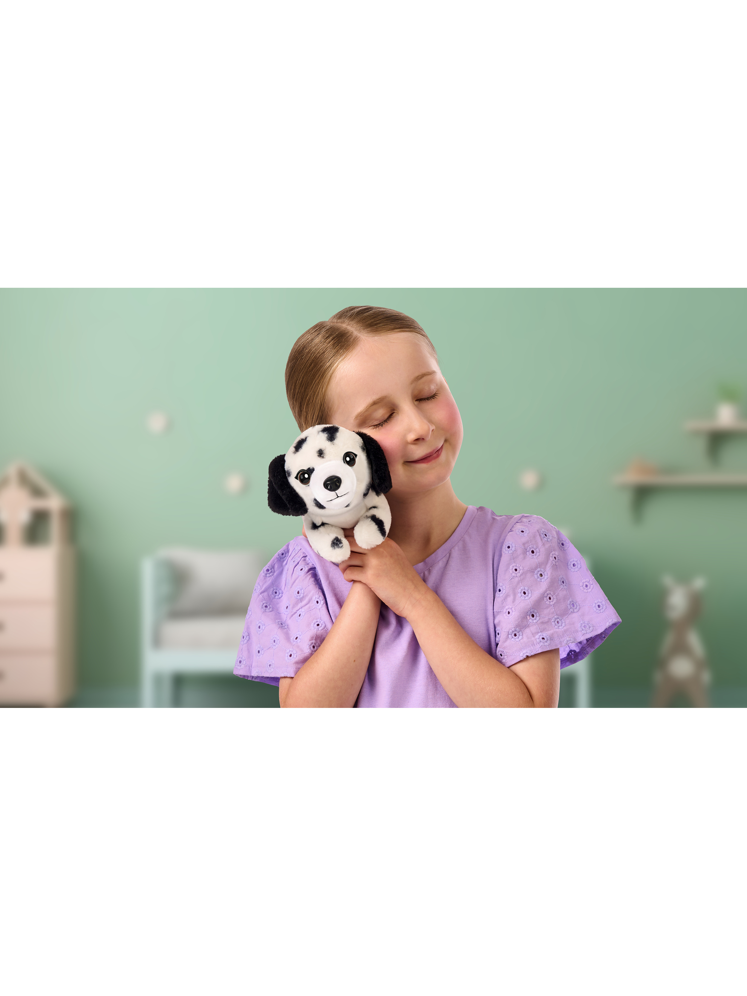 Мягкая игрушка Moose щенок Пеппер в корзинке - фото 8