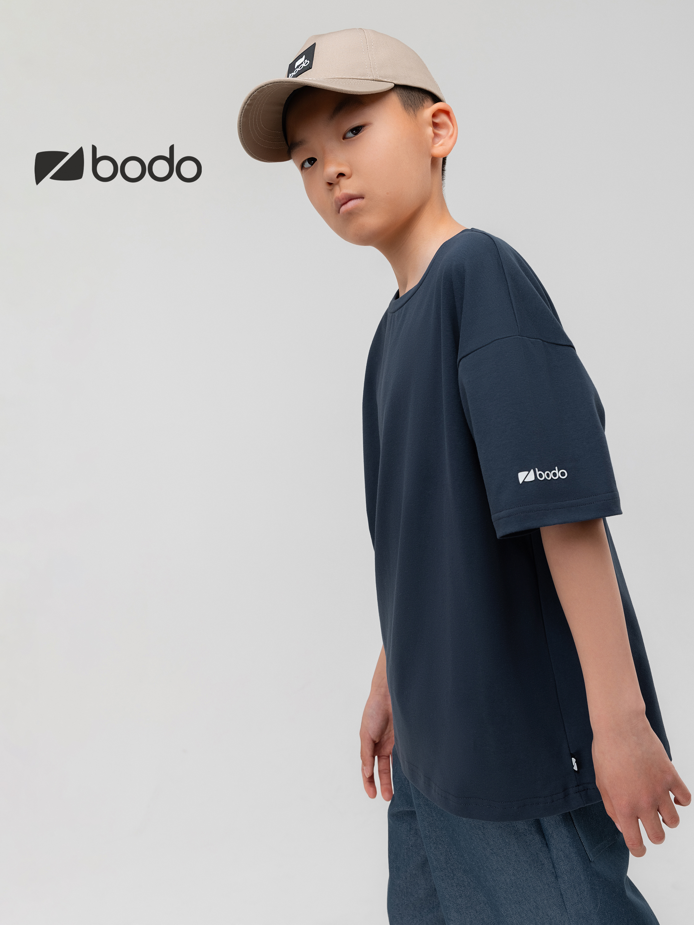 Футболка Bodo 36-150MU_темно-синий - фото 3