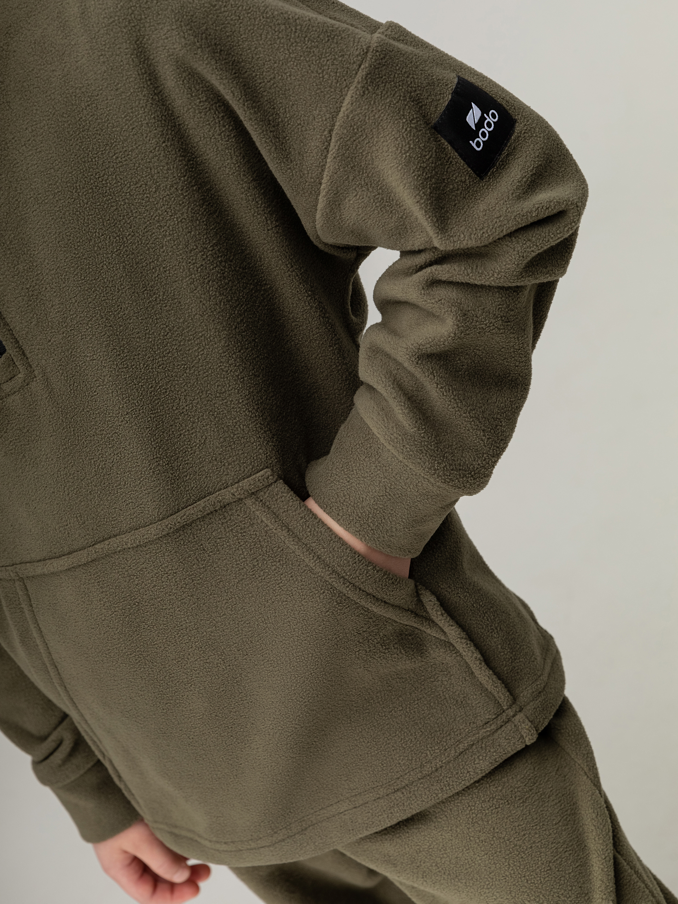 Толстовка и брюки Bodo 11-479МU_хаки - фото 8