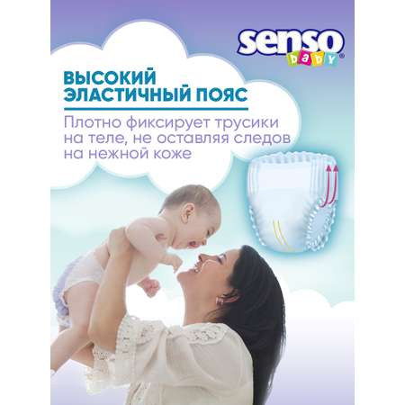Подгузники SENSO BABY 66 шт.
