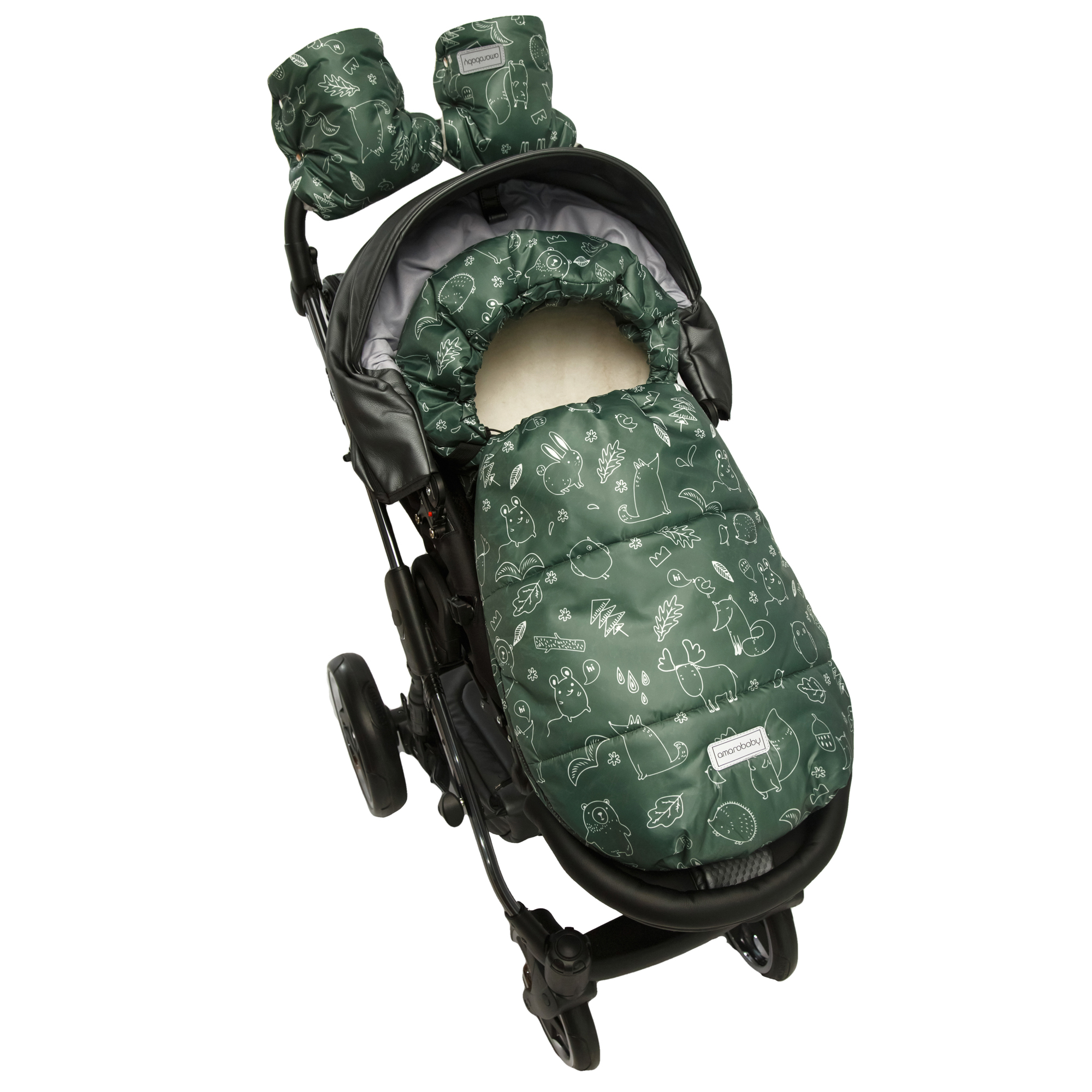 Конверт в коляску Amarobaby Snowy Baby - фото 6