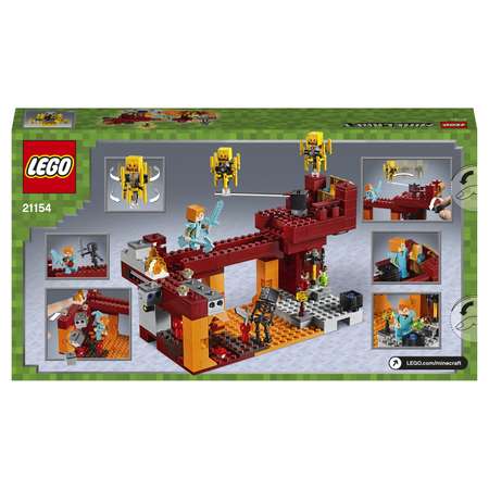 Конструктор LEGO Minecraft блочный