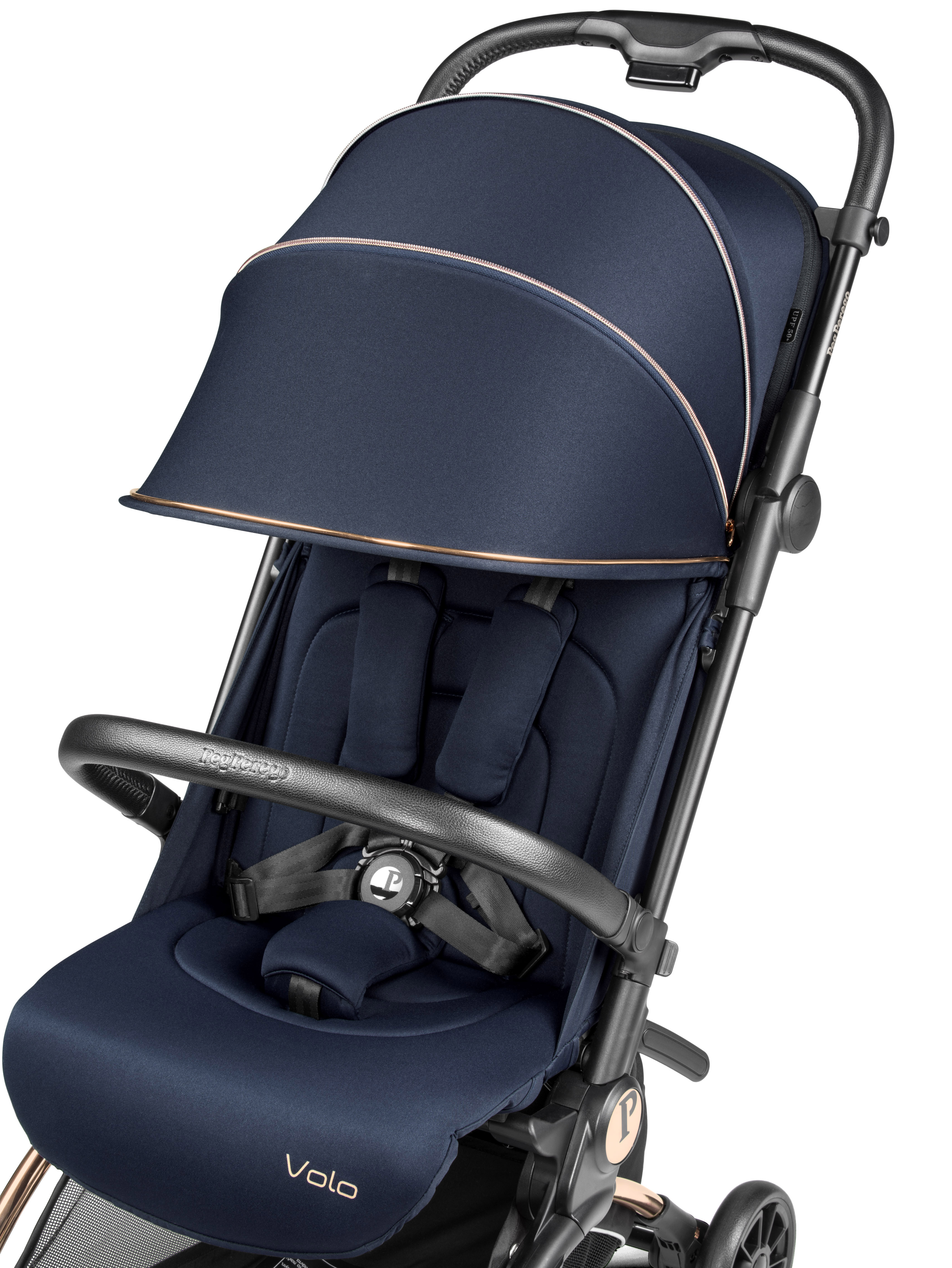 Коляска прогулочная Peg-Perego Volo синий - фото 6