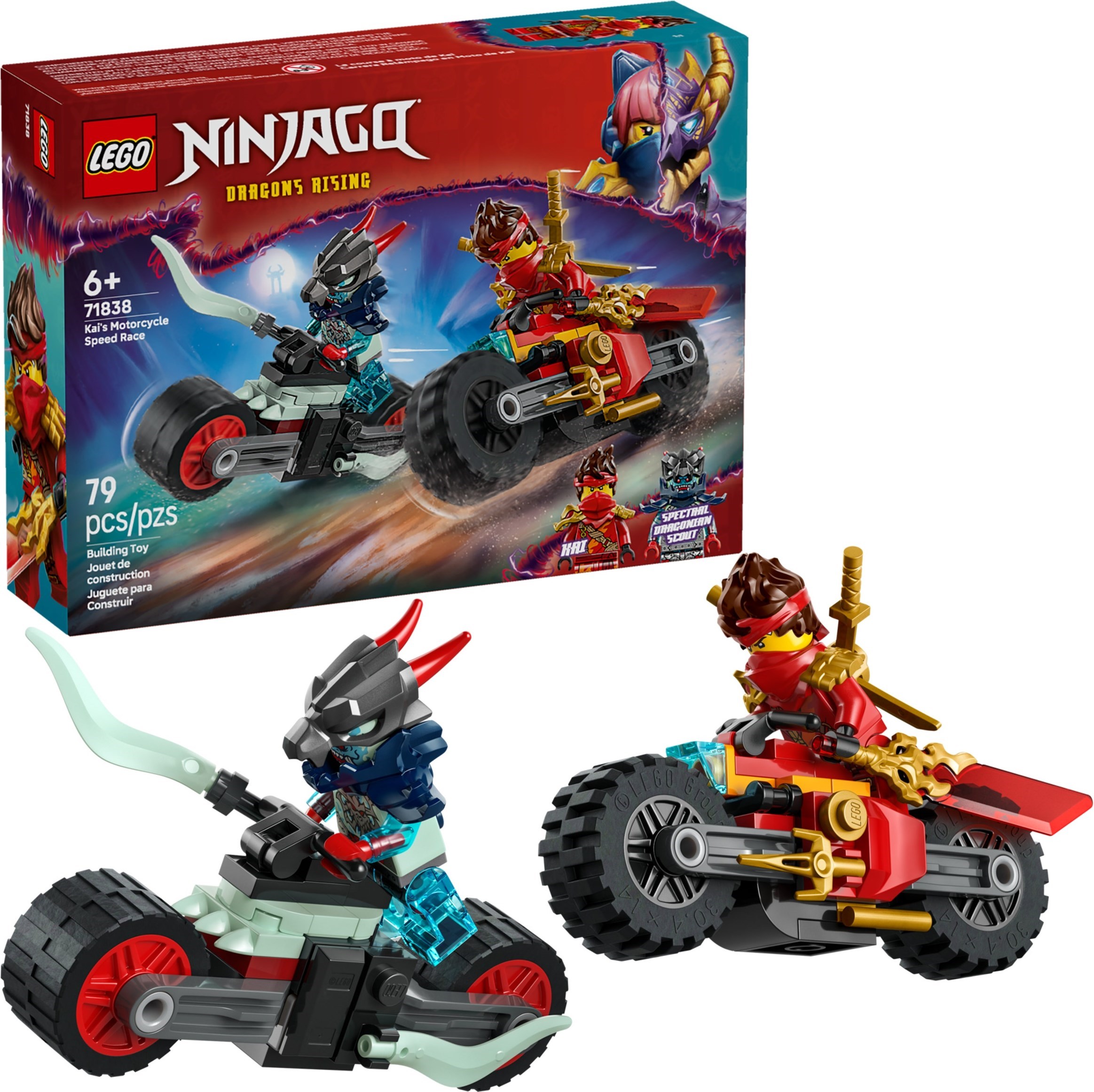 Конструктор LEGO NINJAGO 71838 79 дет. - фото 2