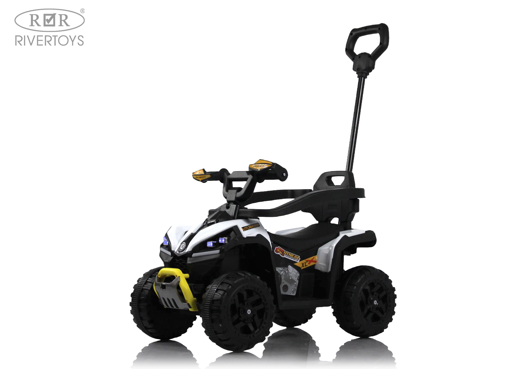 Электромобиль RIVERTOYS F003FF White - фото 1