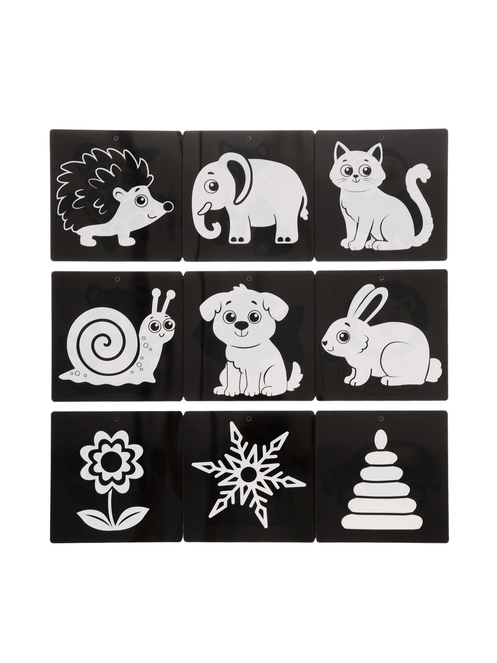 Набор Буква-ленд картонных книжек гармошек Смотри малыш 6 шт - фото 12