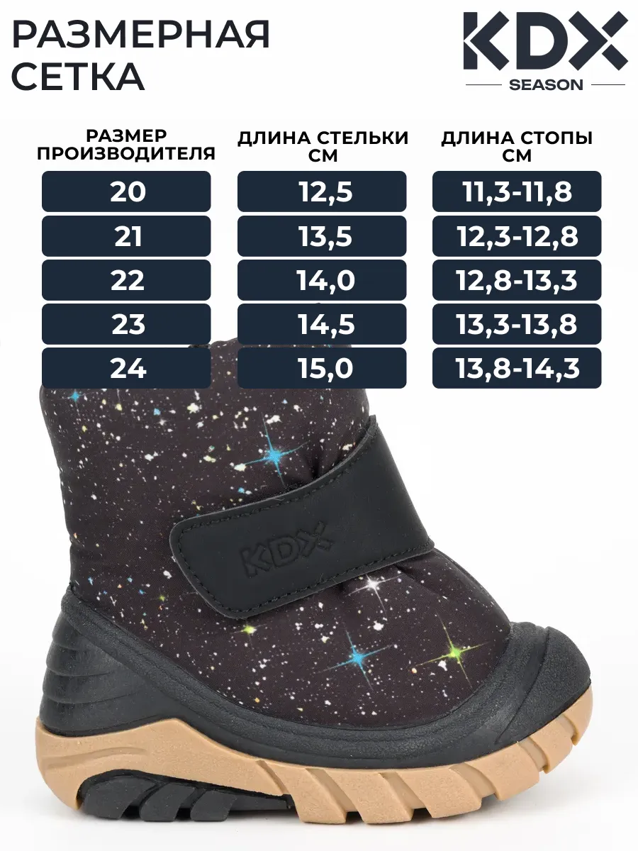 Дутики KDX FL-27 black - фото 4