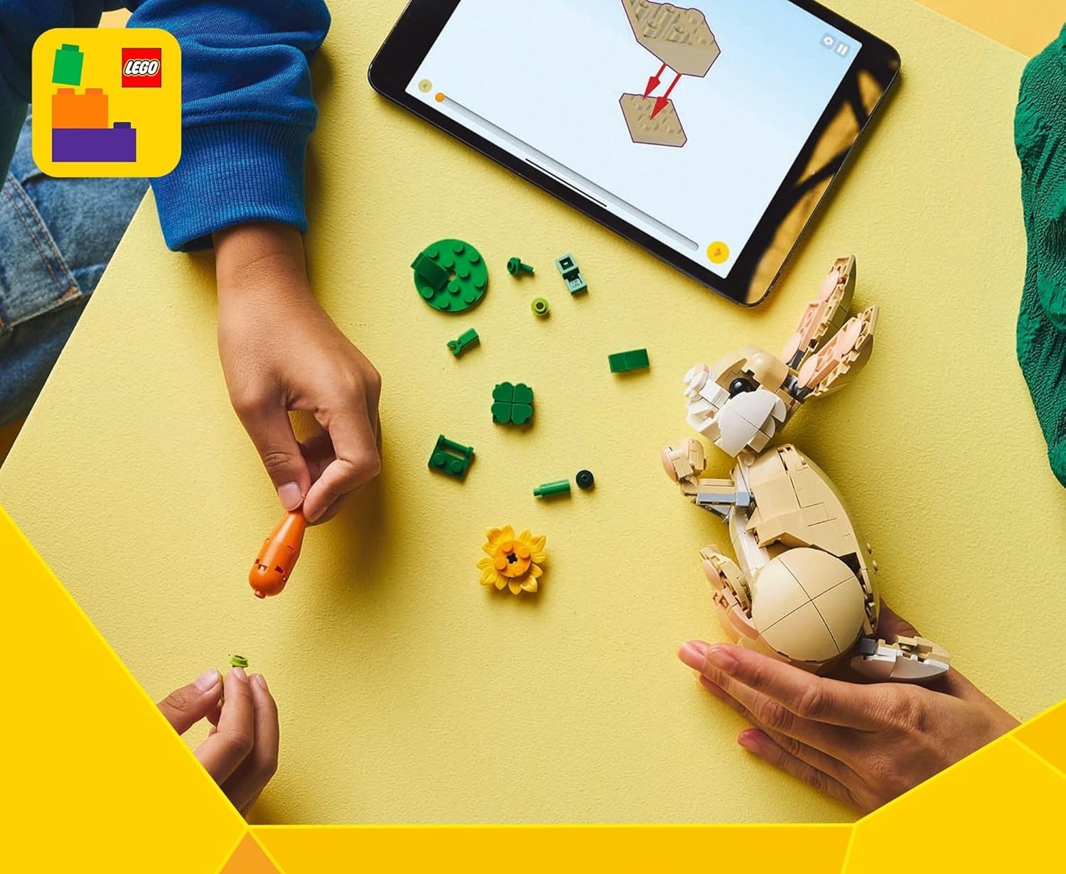 Конструктор LEGO Creator Милый кролик 326 дет. - фото 6