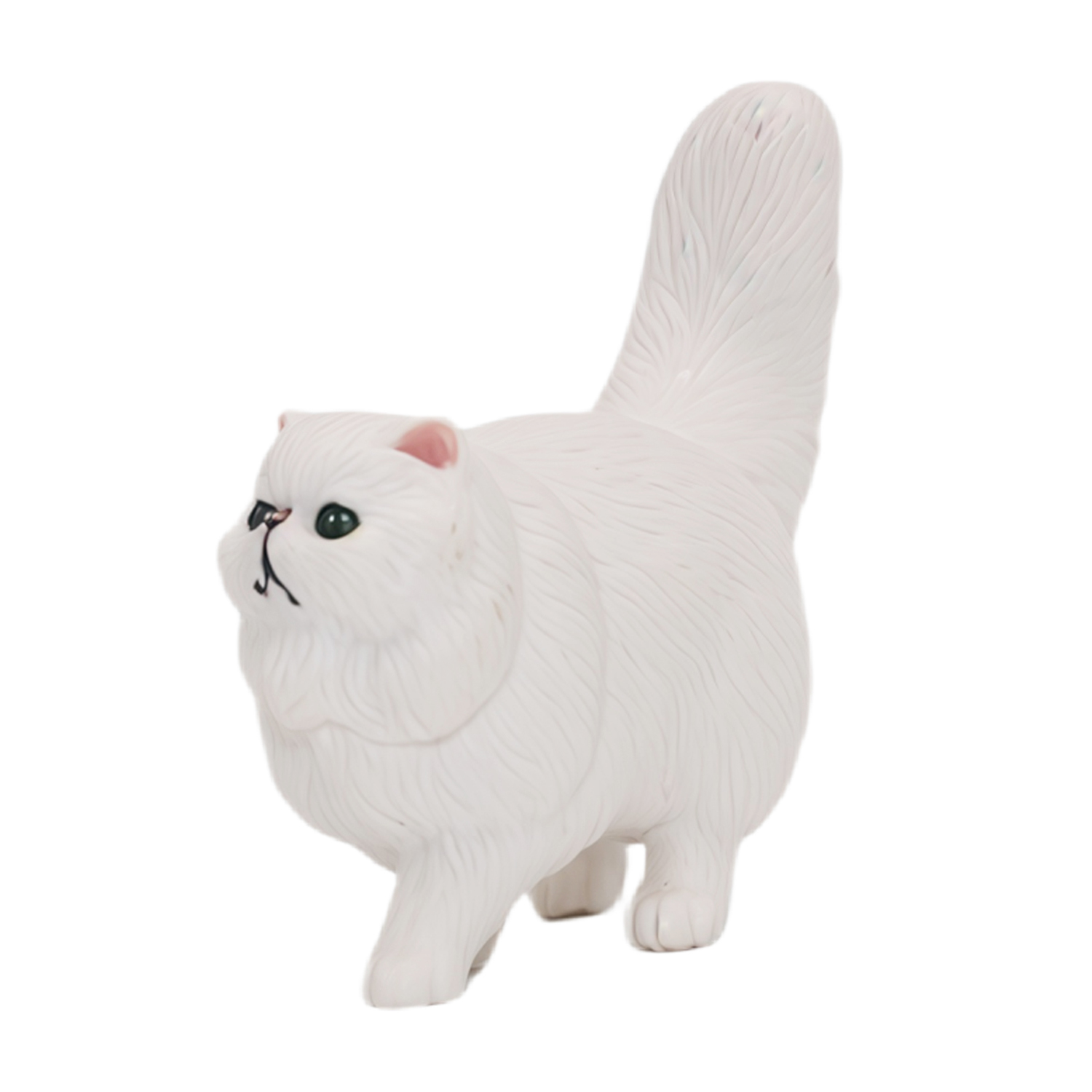 Фигурка Детское Время Кошка Персидская белая (идёт) - фото 1