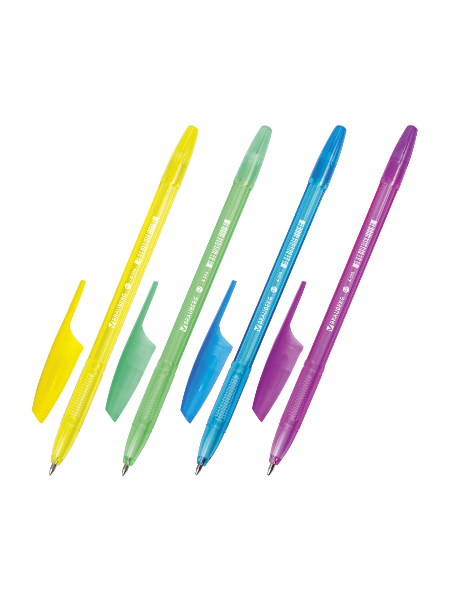 Ручка шариковая Brauberg 50 шт. - фото 7