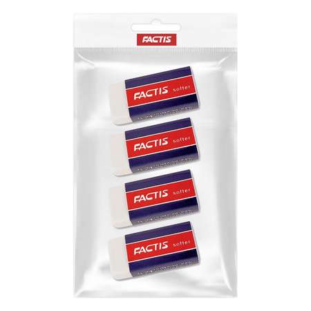 Ластик FACTIS Softer 4 шт.