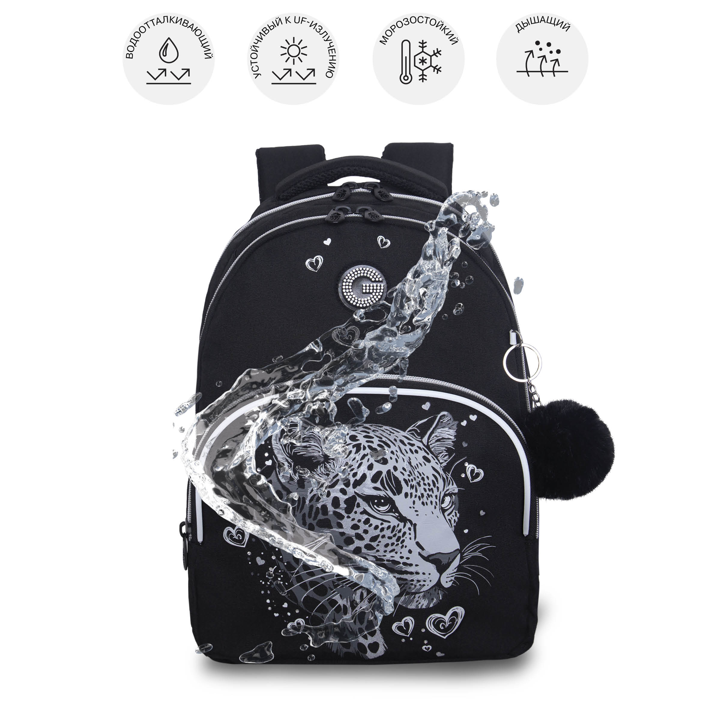 Рюкзак Grizzly для девочки - фото 10