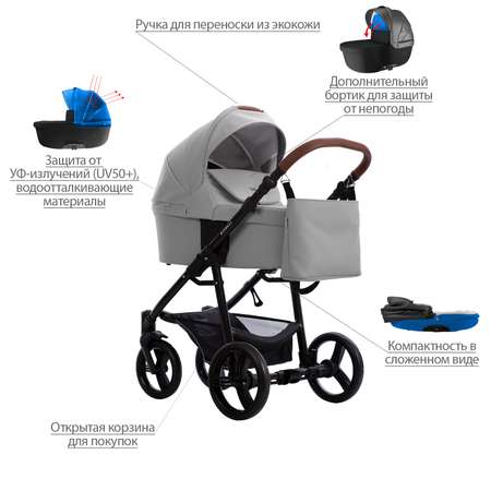 Коляска 2 в 1 Bebetto Kitelli PRO