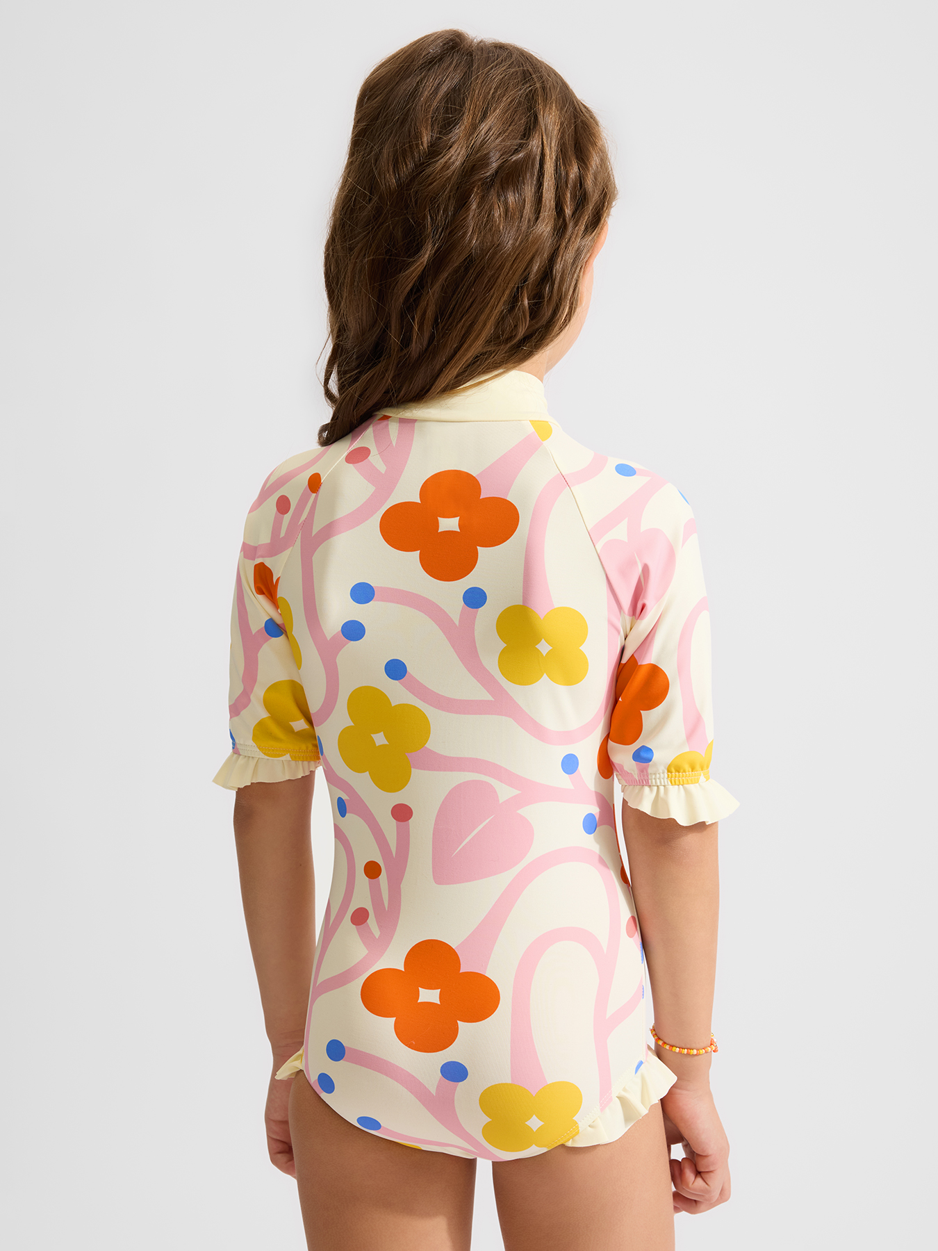 Купальник Happy Baby 50657-1_milky(sweety_garden) - фото 2