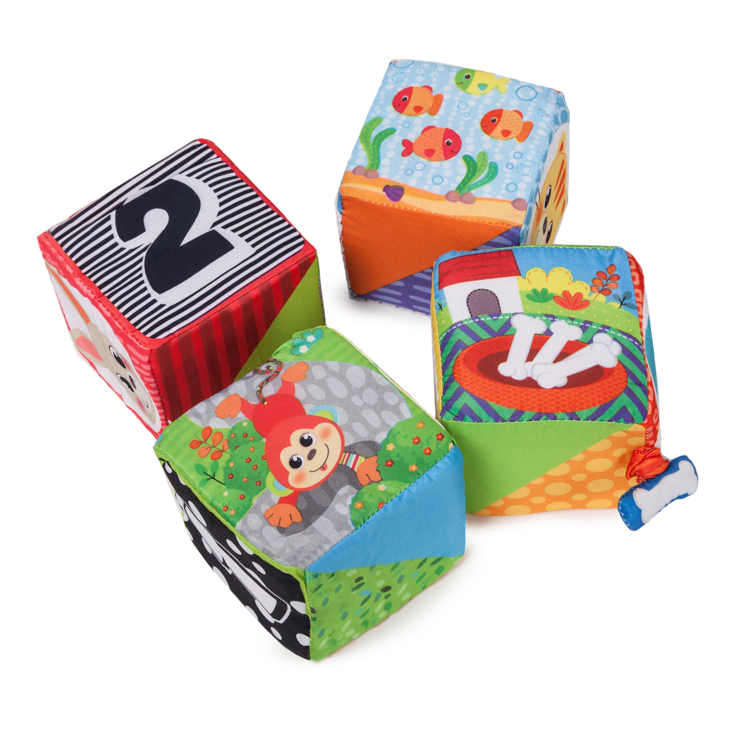 Игрушка BabyGo кубики Мягкие - фото 2