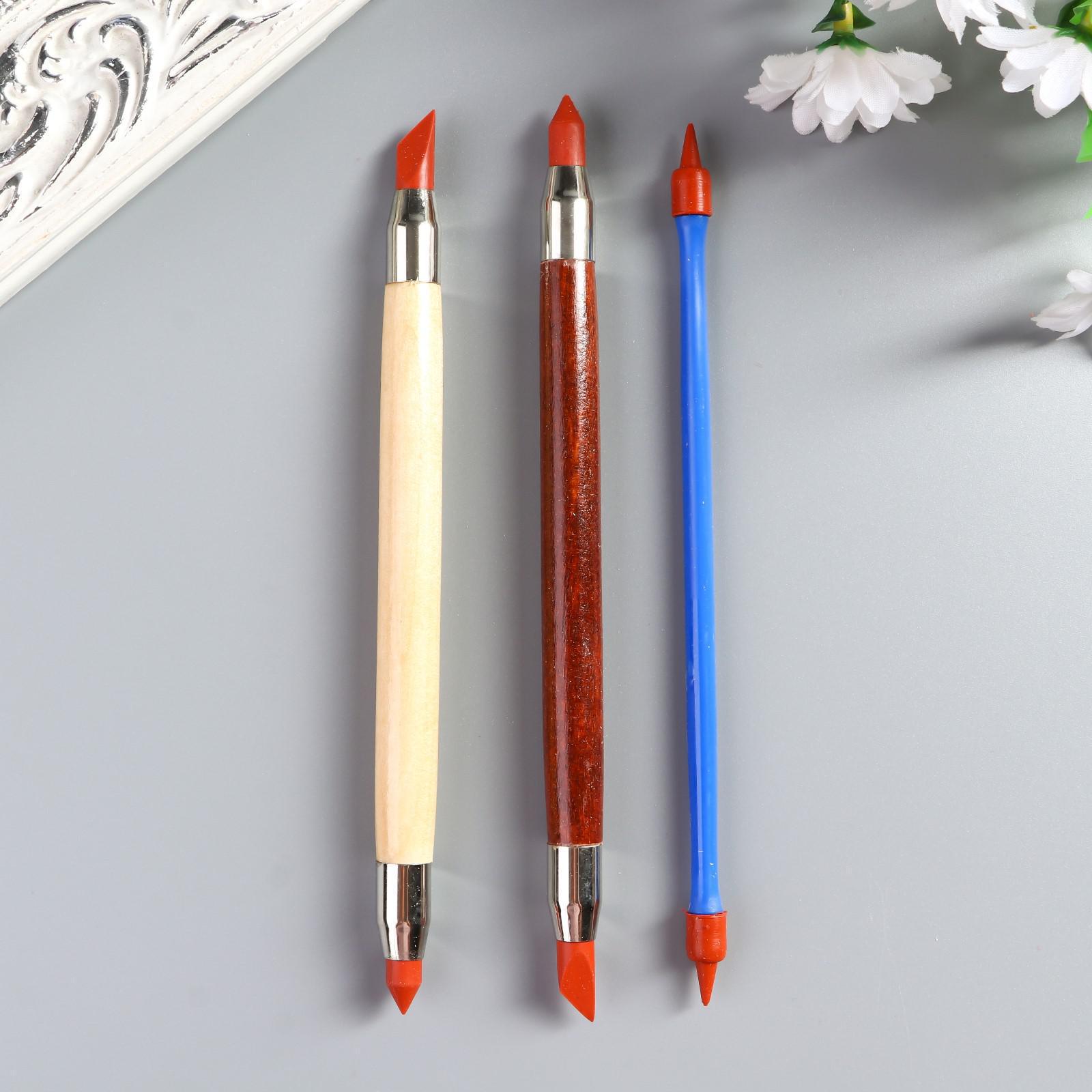 Инструмент для моделирования для лепки Sima-Land 3 шт. - фото 2