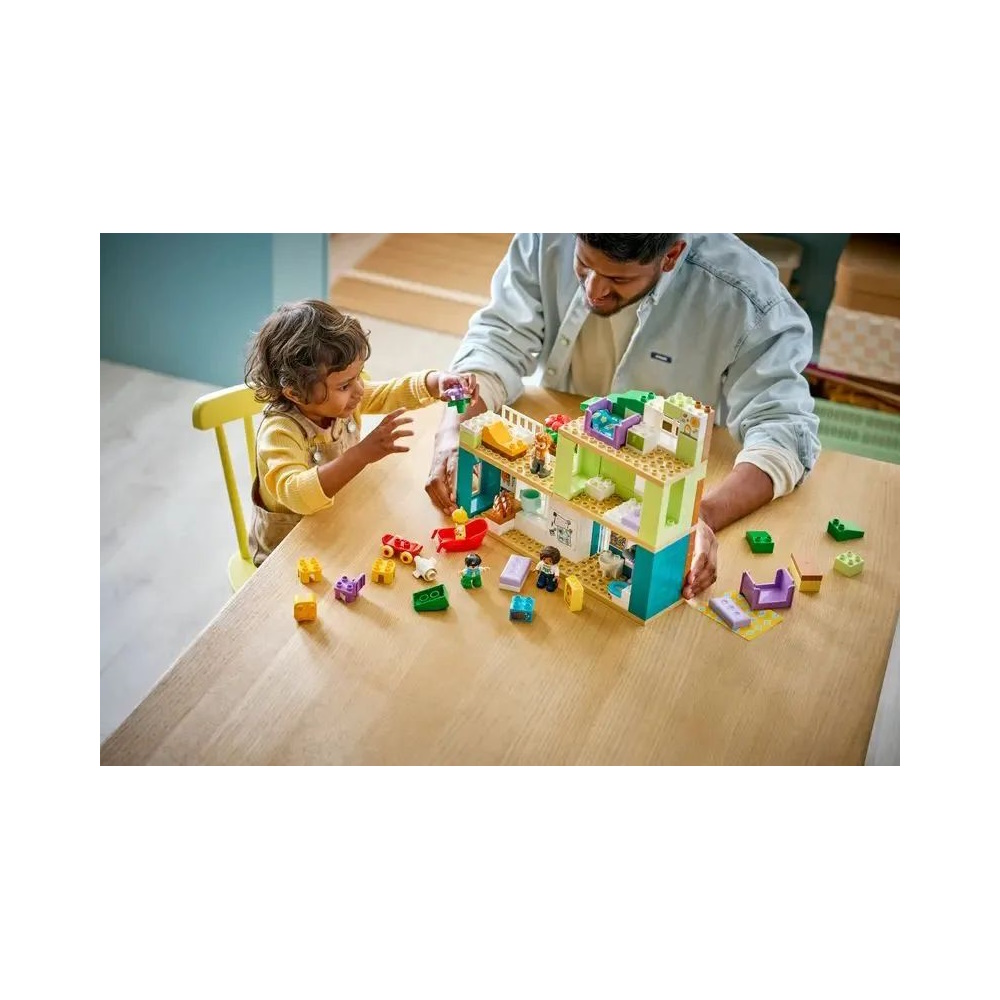 Конструктор LEGO DUPLO Современный дом для семьи 3в1 166 дет. - фото 10
