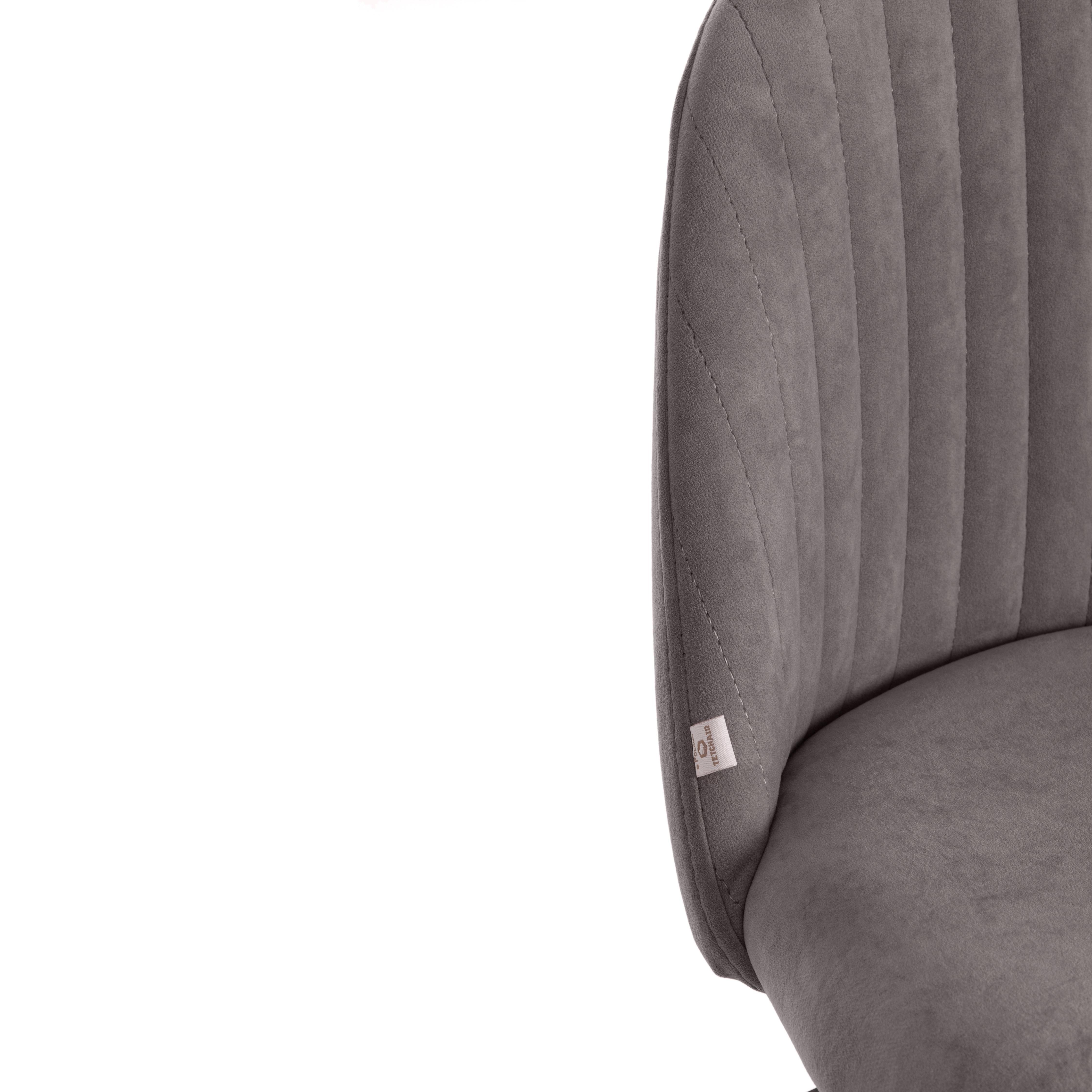 Компьютерное кресло TETCHAIR флок серый - фото 17