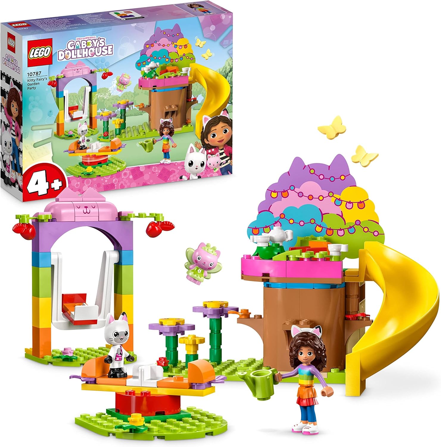 Конструктор LEGO Gabbys Dollhouse Kitty Fairys Garden Party 130 дет. - фото 1