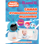 Видеоняня Ramili Wi-Fi 2K RV100 с креплением
