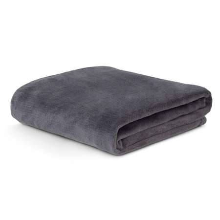 Детский плед UNDER the BLANKET 90х110 велсофт антрацит