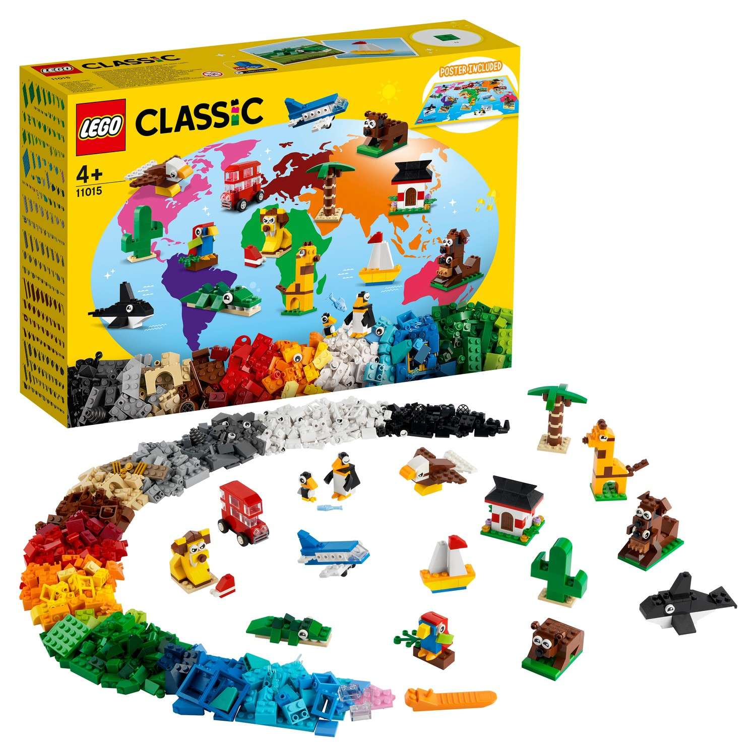 Конструктор LEGO Classic Вокруг света - фото 1