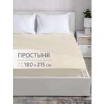Простыня BRAVO поплин беж 180 x 215 см 1 шт.