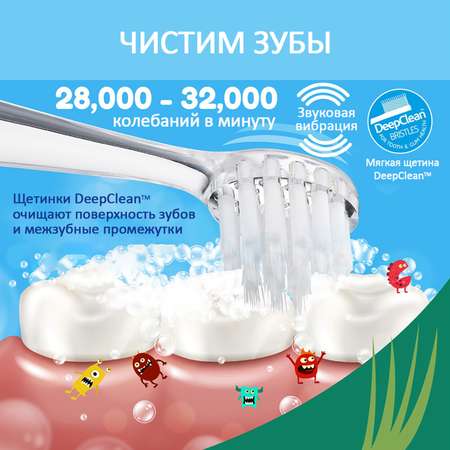 Зубная щетка электрическая Brush-Baby от 0 лет
