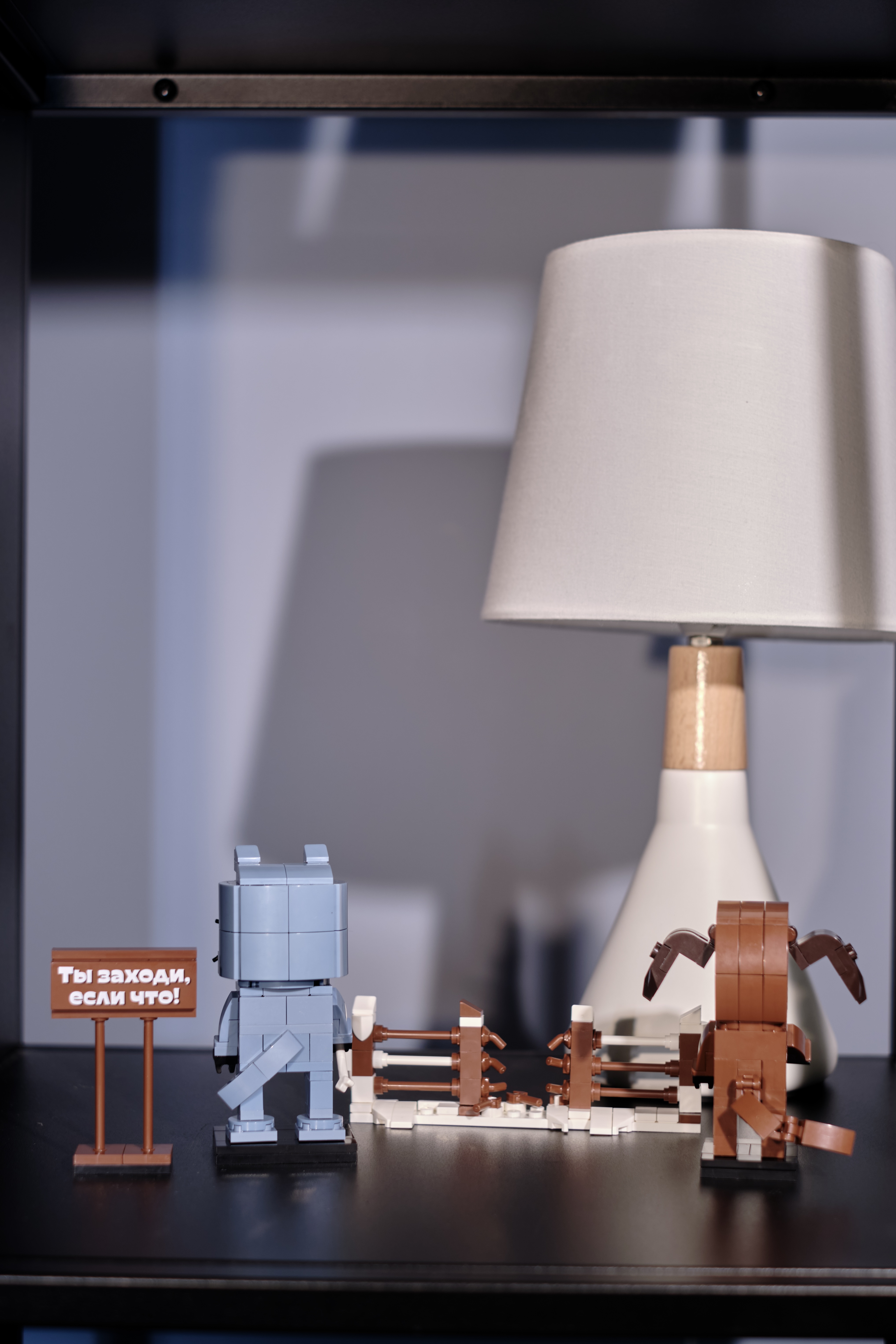 Конструктор brick labs Волк и Пес 303 дет. - фото 10