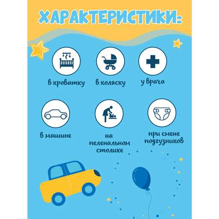 Пелёнки одноразовые Пелигрин 40х60 см 35 шт.