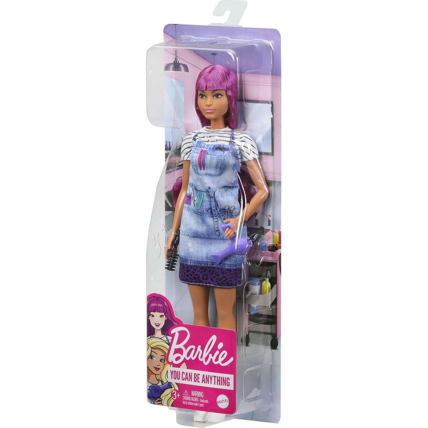 Кукла модельная Barbie Кем быть? Стилист DVF50 - фото 3