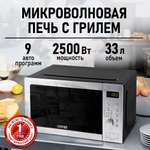 Микроволновая печь CHEF PRO черный/сталь