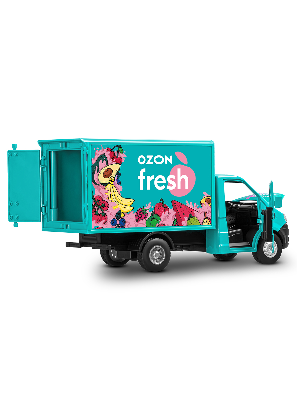 Грузовик Ozon ГАЗель Next Ozon Fresh 1:28 JB0405417 - фото 26