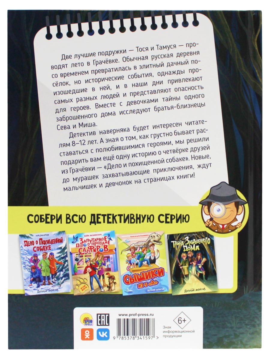 Книга Проф-Пресс Детский детектив. Тайна заброшенного дома - фото 3