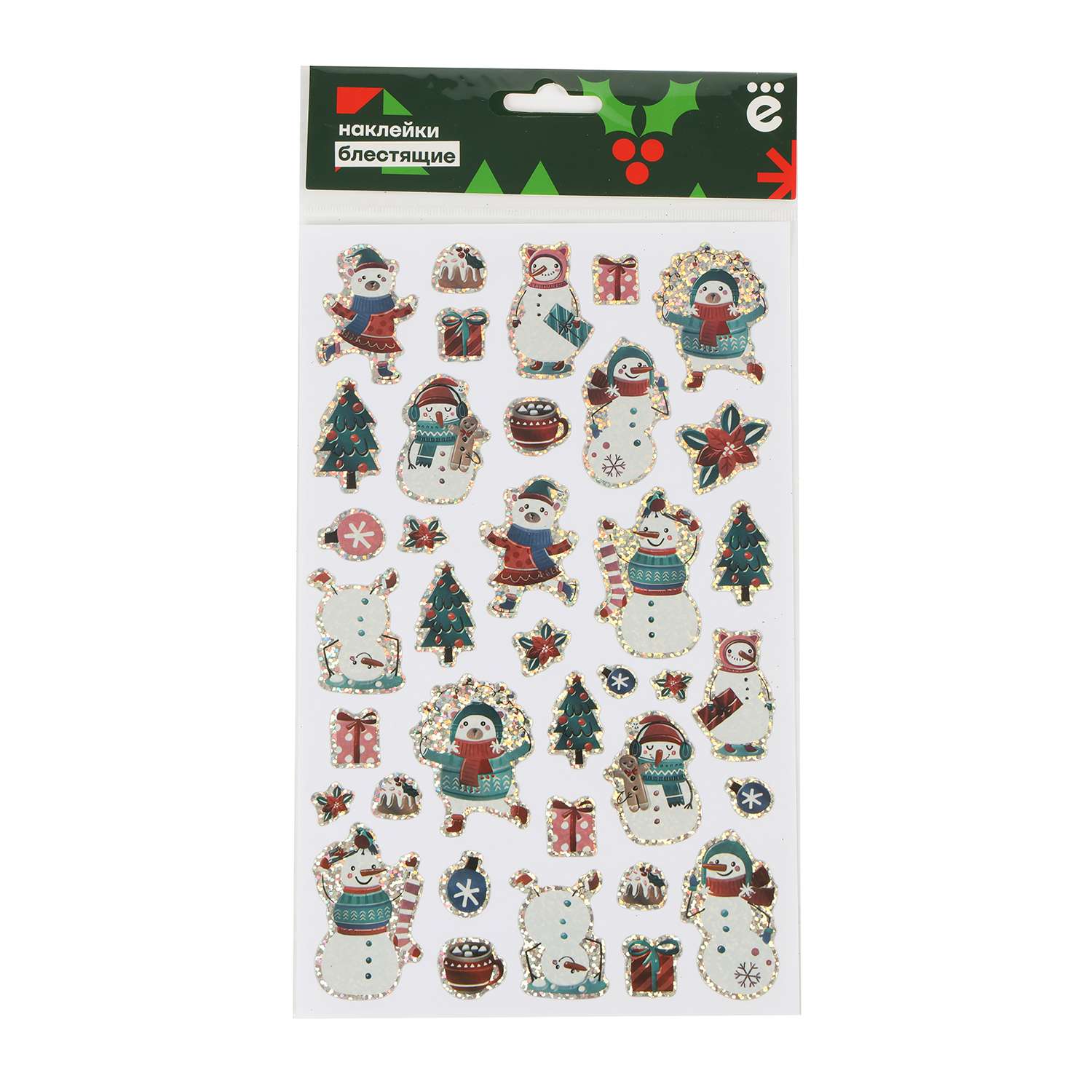 Наклейки декоративные ё Блестящие в ассортименте - фото 2