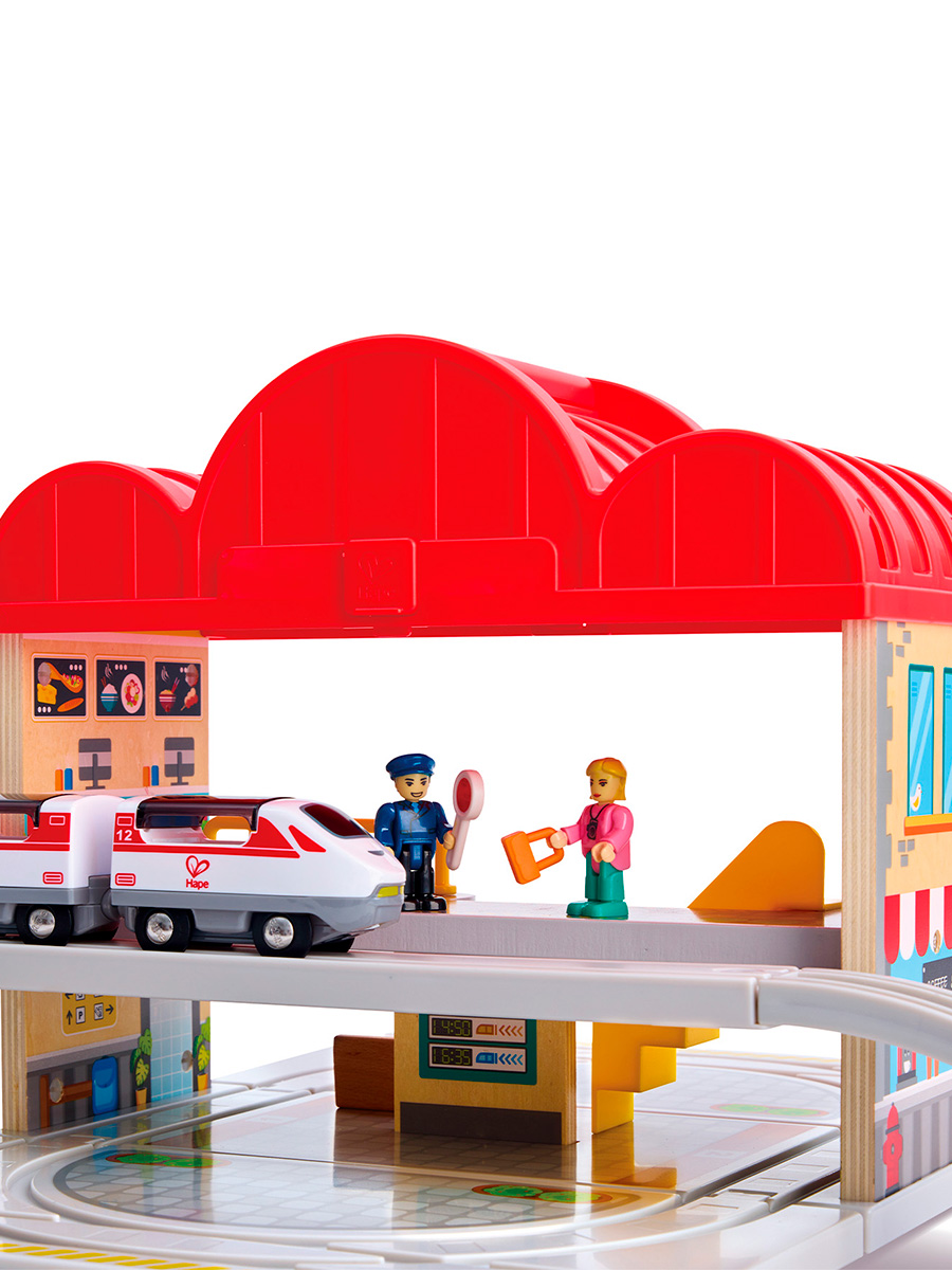 Набор железнодорожный Hape E3877_HP - фото 11