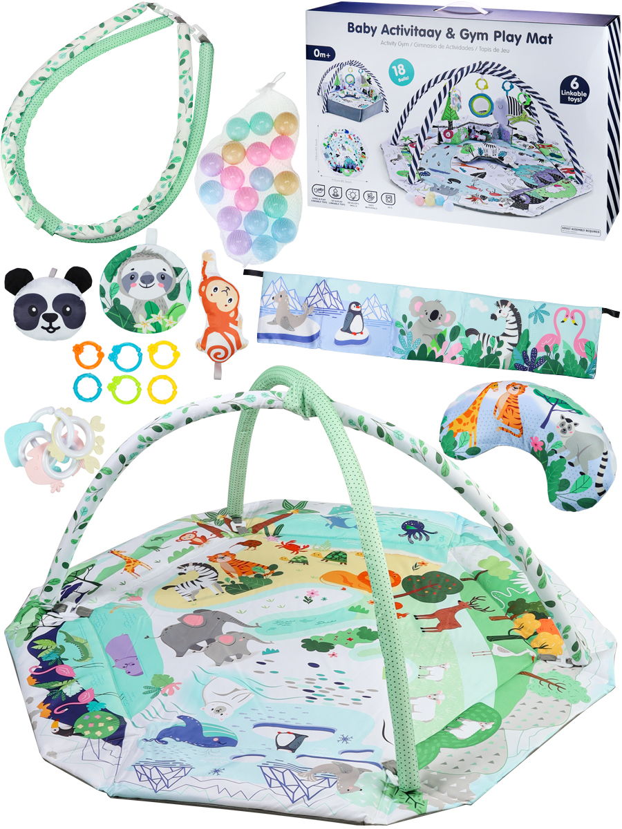 Коврик Рыжий кот с дугами, трансформер - фото 1