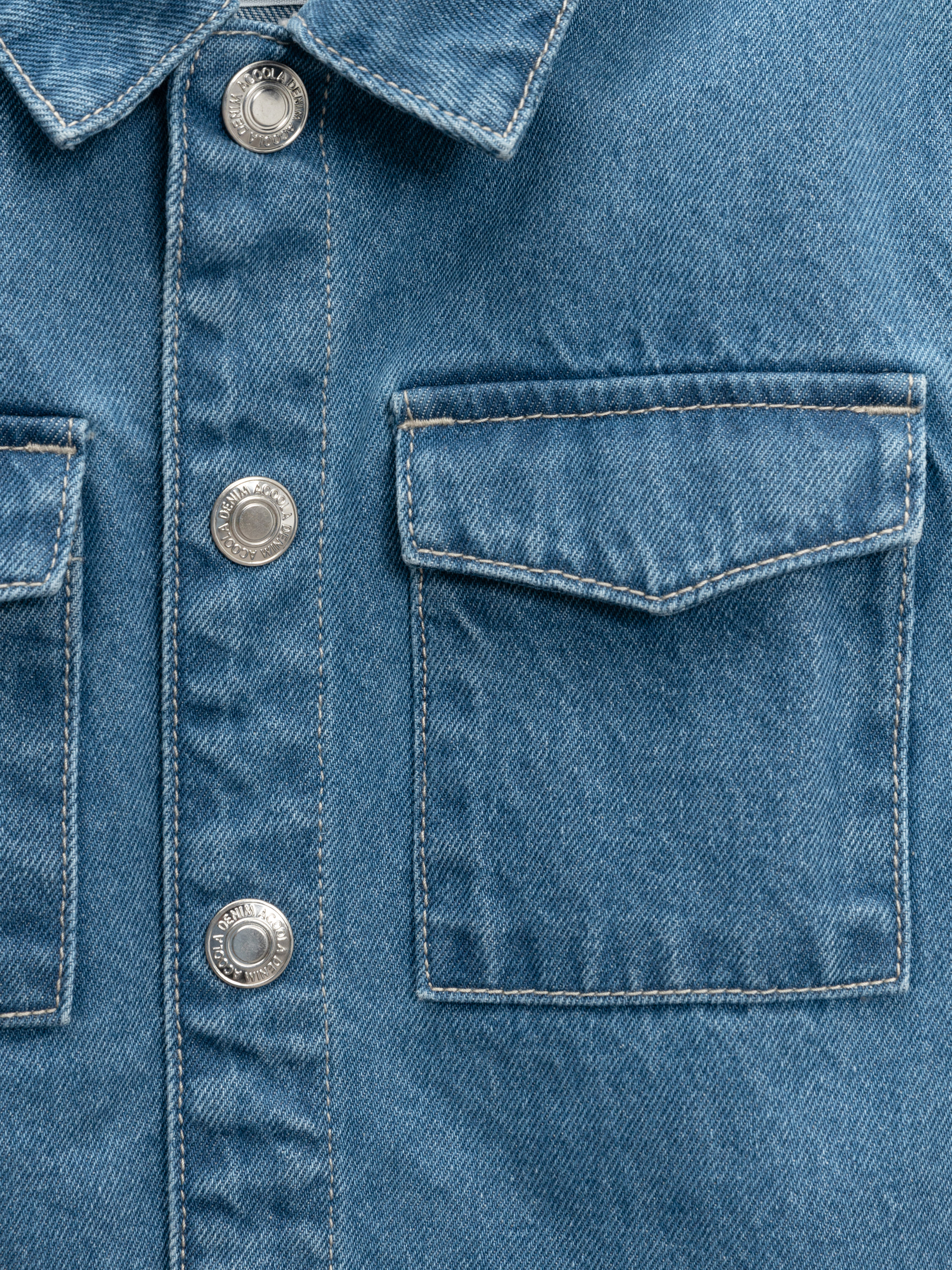 Рубашка джинсовая Acoola 20230750002_0075906 - фото 3