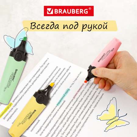 Текстовыделители Brauberg