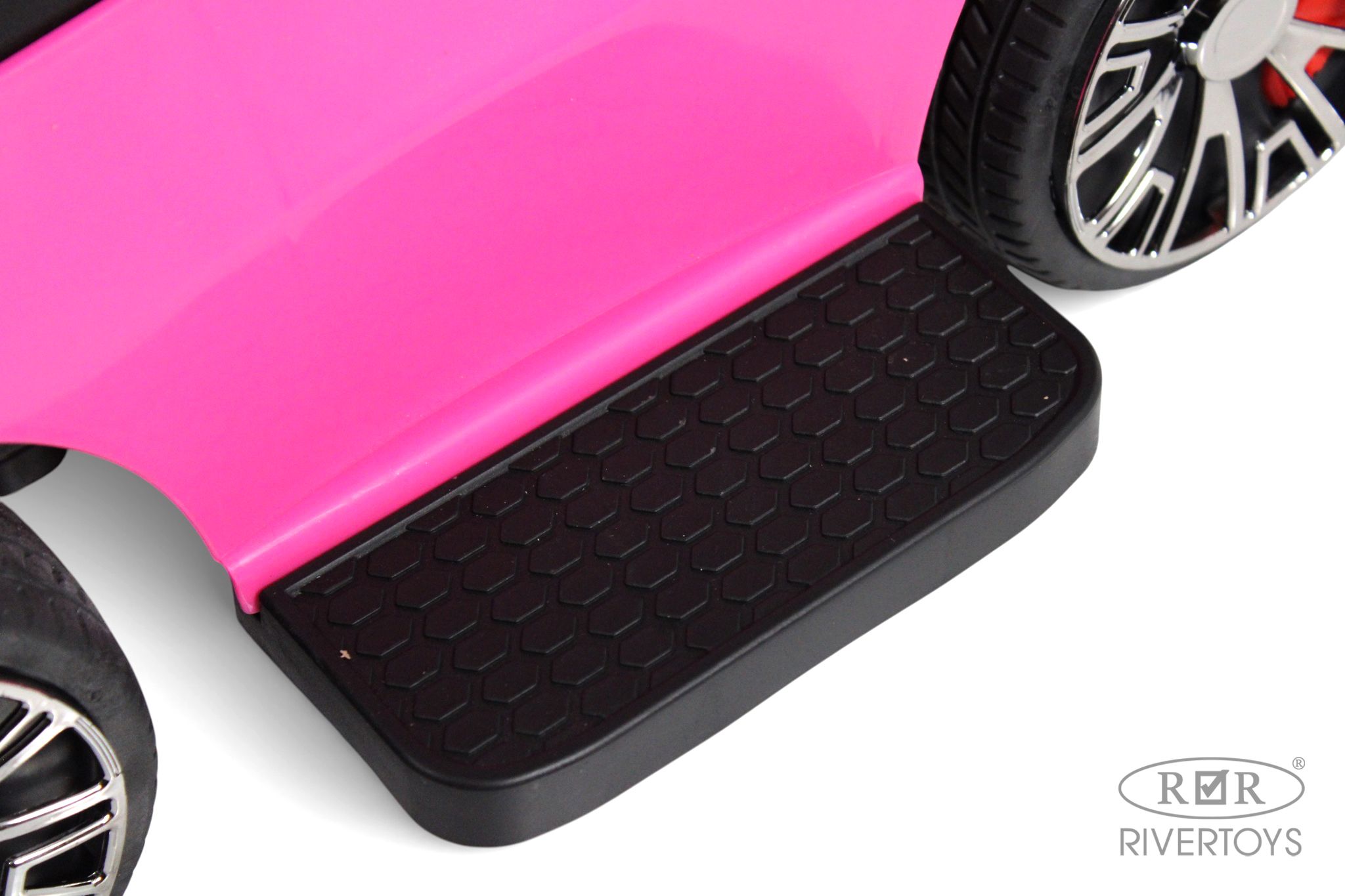 Каталка RIVERTOYS Z005ZZ-TP-PINK розовый - фото 7