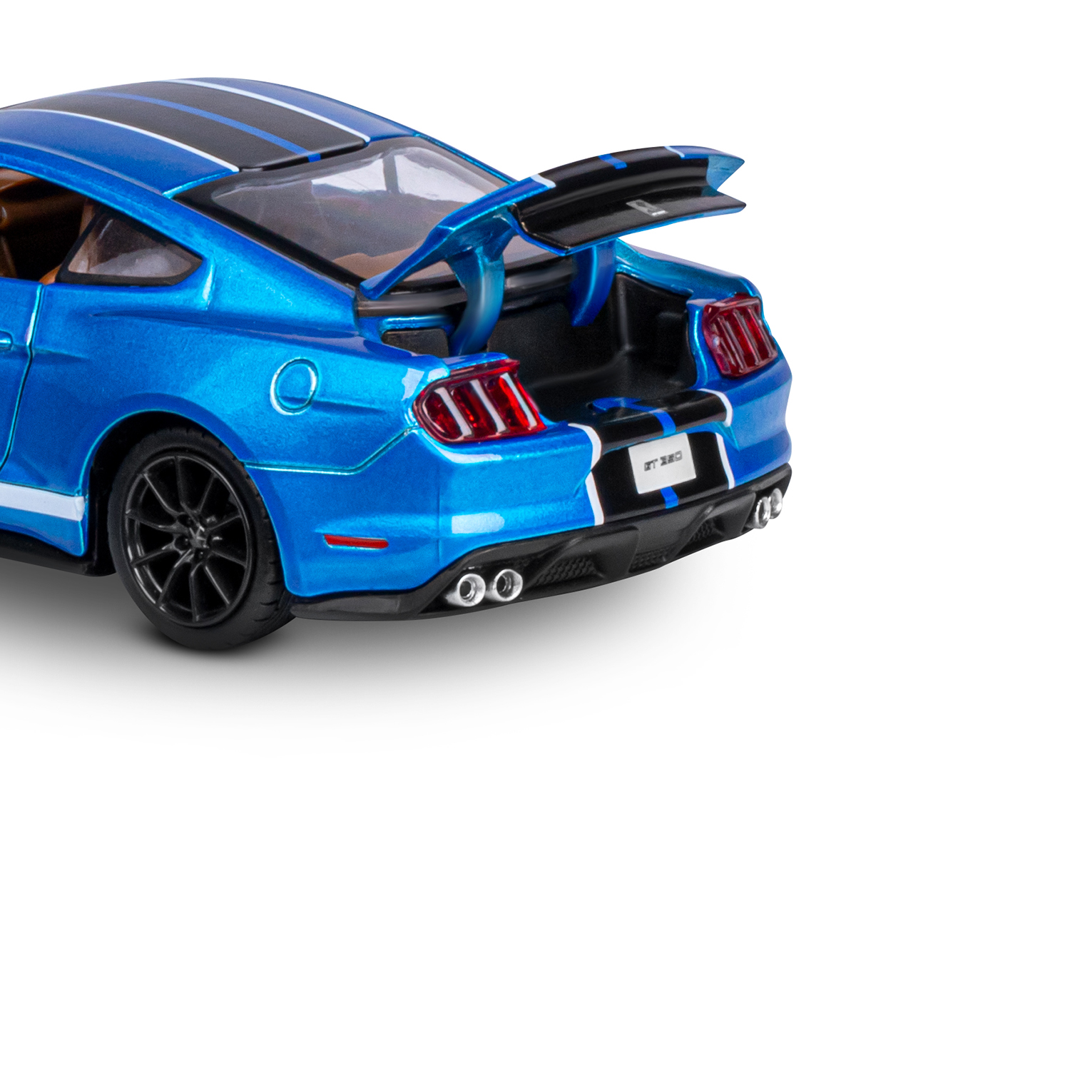 Автомобиль АВТОпанорама Ford Shelby GT350 1:32 JB1251320 - фото 20