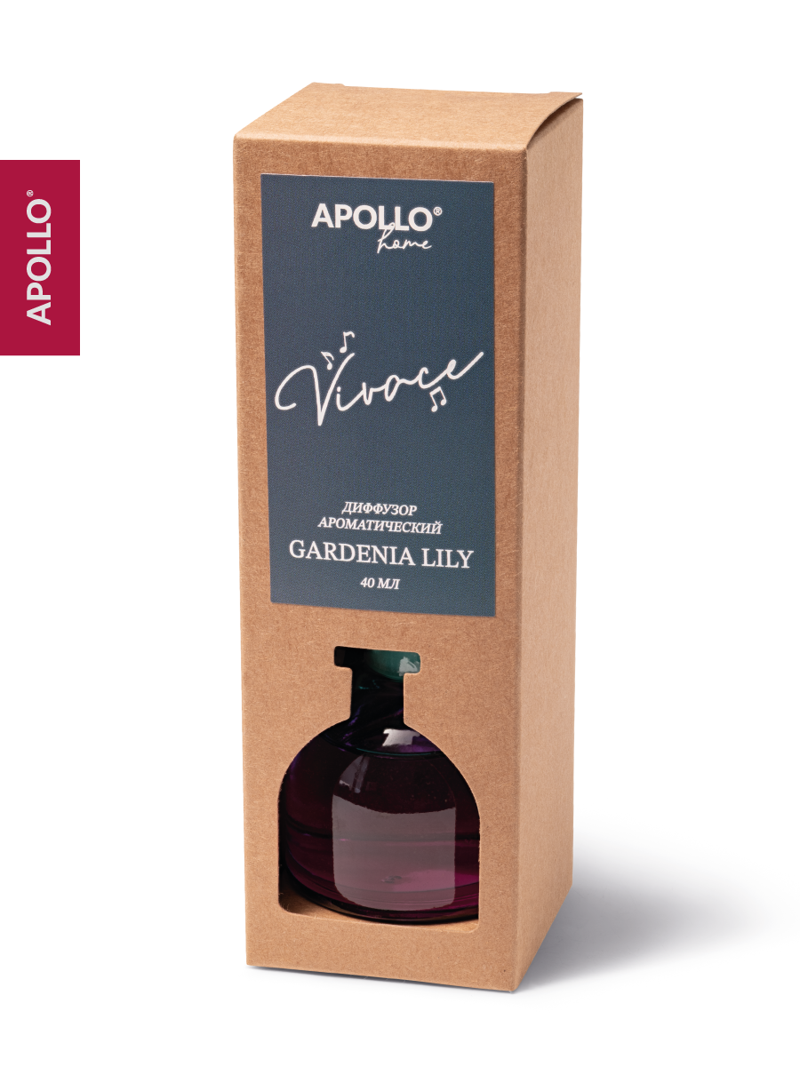 Ароматический диффузор APOLLO гардения и лилия 40 мл - фото 5
