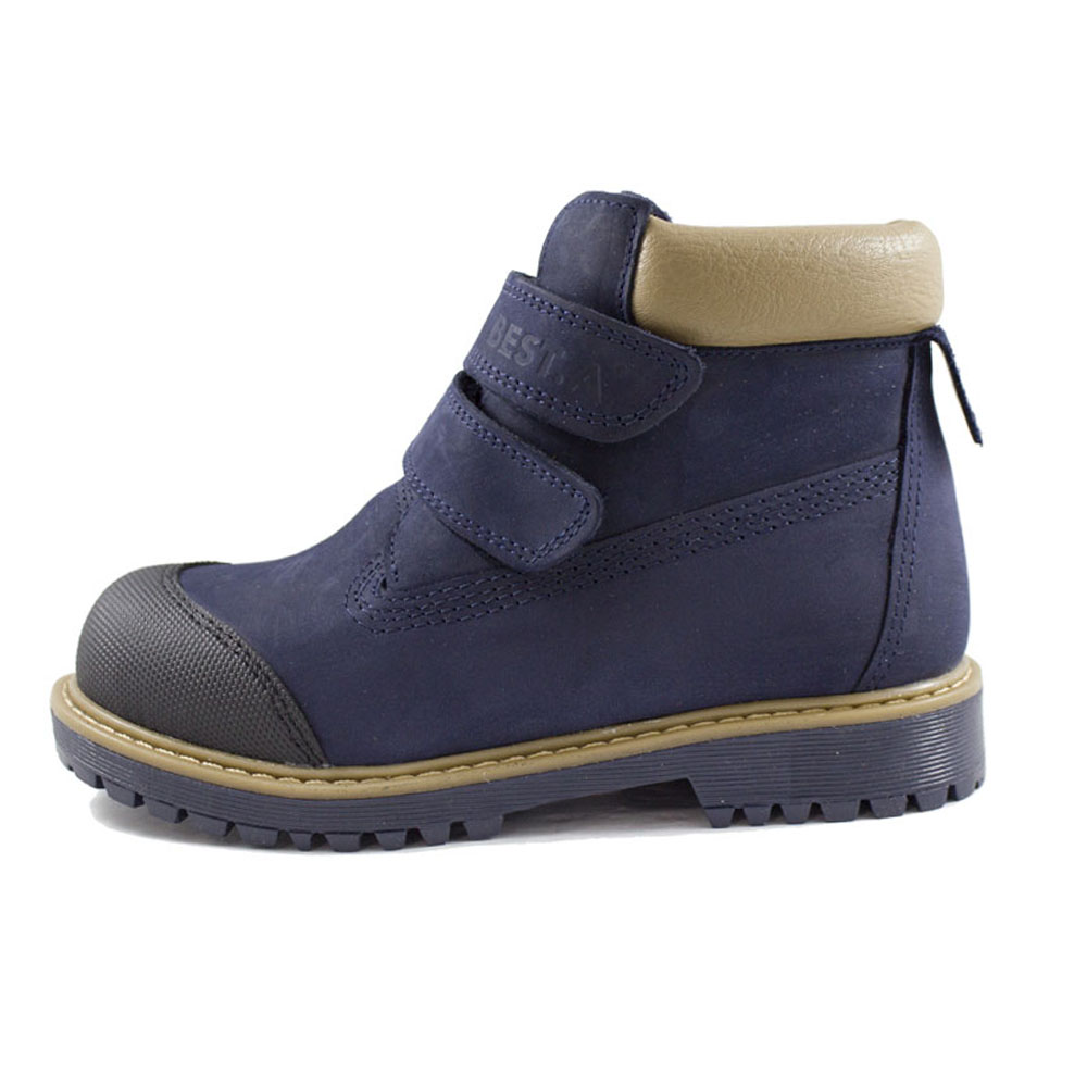 Изображение товара Детские демисезонные ботинки BEST.A 31.5 натуральная кожа нубук утепленные