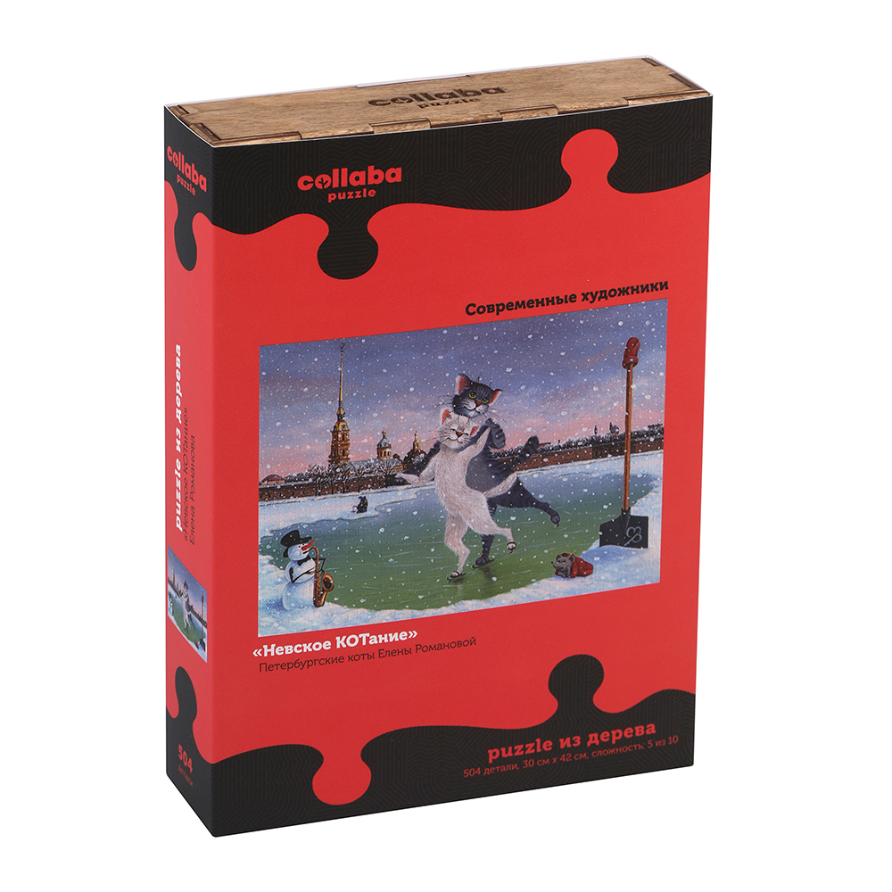 Пазл Collaba puzzle деревянный - фото 11